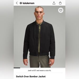 Lululemon Switch Over Bomber Jacket